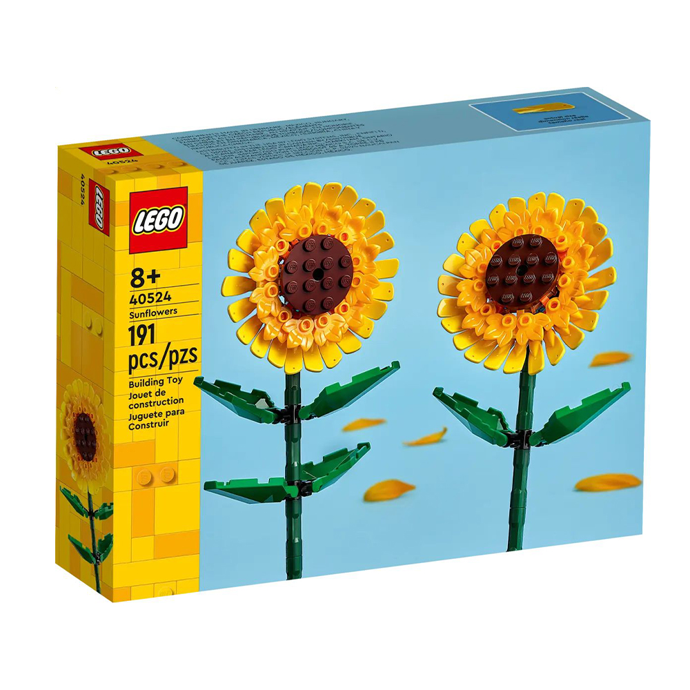Конструктор LEGO Iconic Соняшники, 191 деталь, від 8 років (40524)
