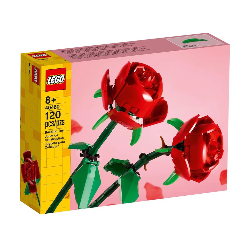 Конструктор LEGO Iconic Троянди, 120 деталей, від 8 років (40460)